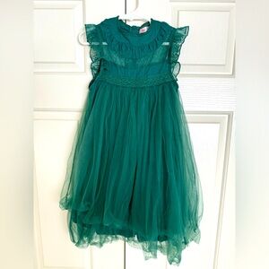 Green Tulle Dress
